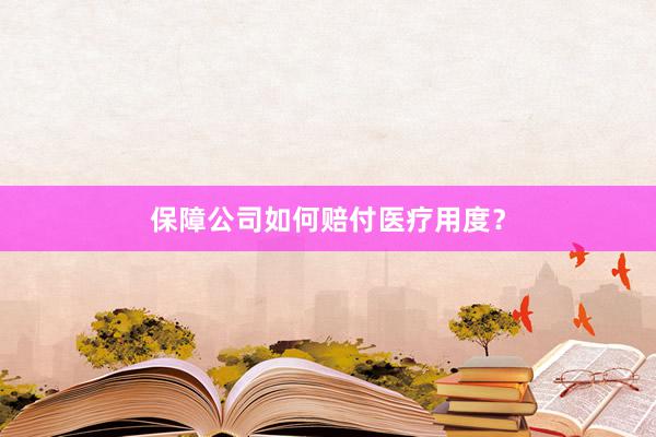 保障公司如何赔付医疗用度？